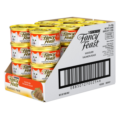 Fancy Feast Classic Salmon Pate 24x85g