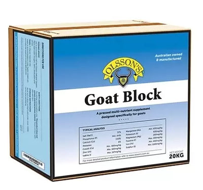 Olsson's Goat Block 2kg - 12pk