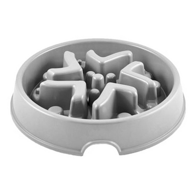 All Fur You Eco Friendly Bamboo Slow Dog Feeder Bowl