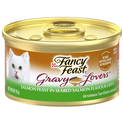 Fancy Feast Gravy Lovers Salmon 24X85g