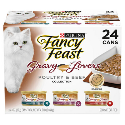 Fancy Feast Gravy Lovers Poultry & Beef 24x85g