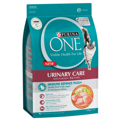 Purina One Adult Urinary Care Chicken Cat Dry Food 2.8kg