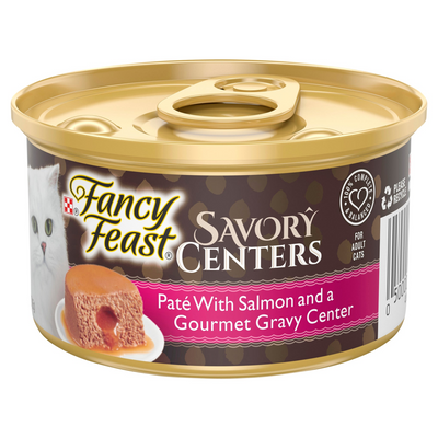 Fancy Feast Savory Center Salmon Pate 24x85g