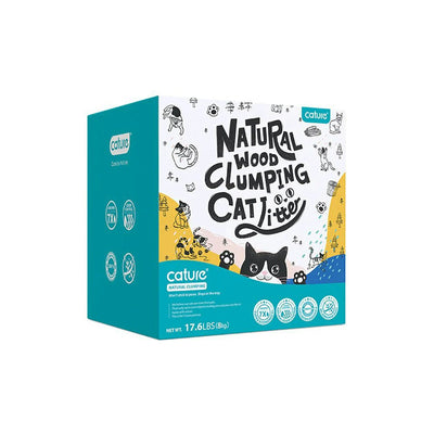 CATURE Wood Clumping Cat Litter Smart Pellets 20L/8Kg