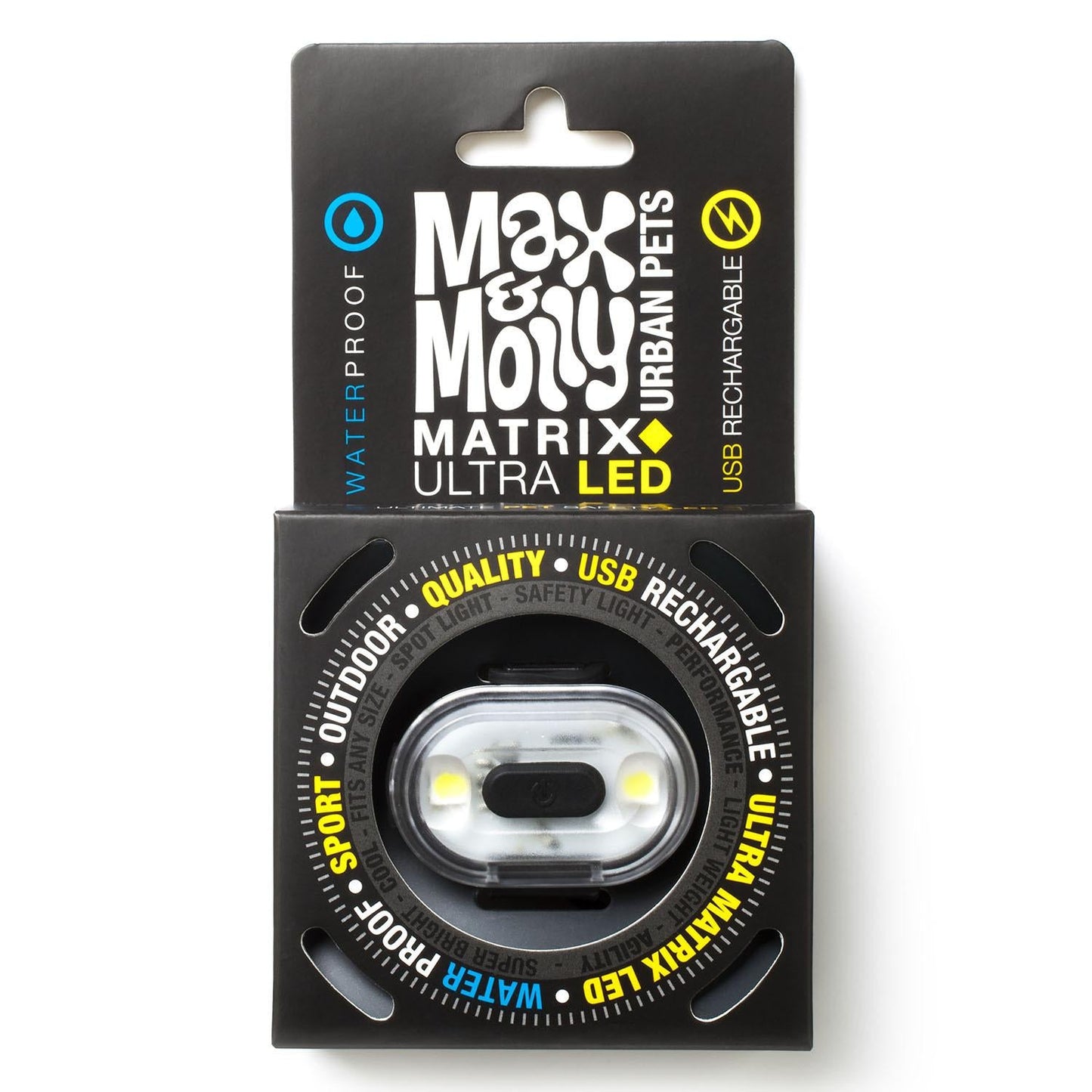 Max & Molly Matrix Ultra Led Harness/Collar Safety Light
