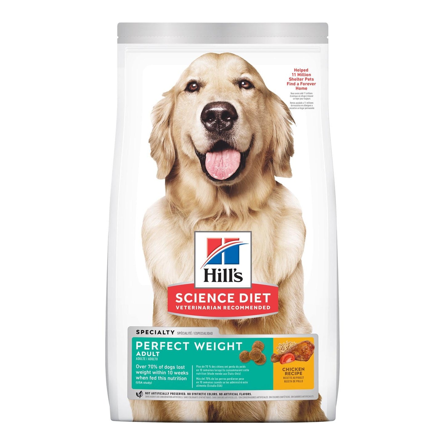 Hills Science Diet Adult Dog Perfect Weight 5.44kg