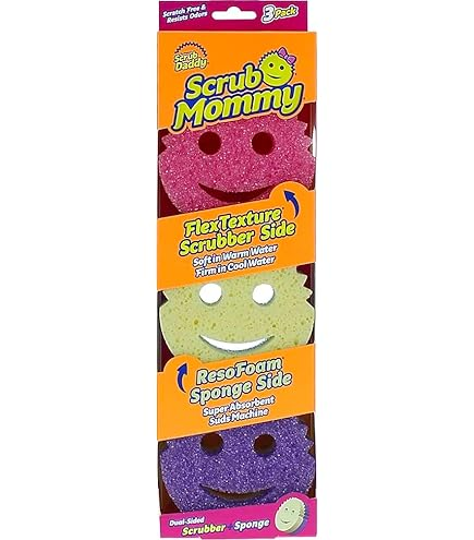 Scrub Daddy Mummy 4pk