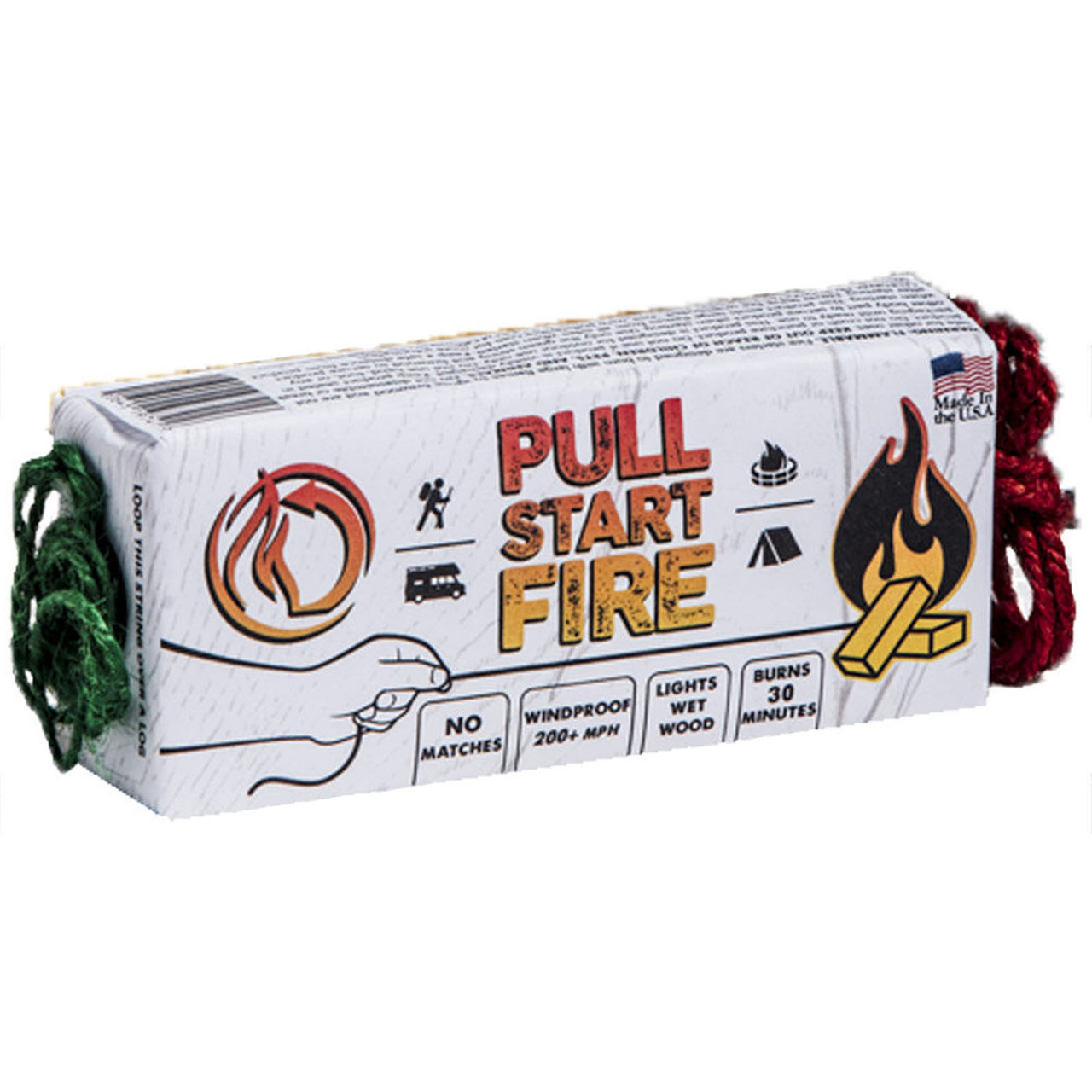 Pull Start Fire Quick & Easy Fire Starter - 1pk