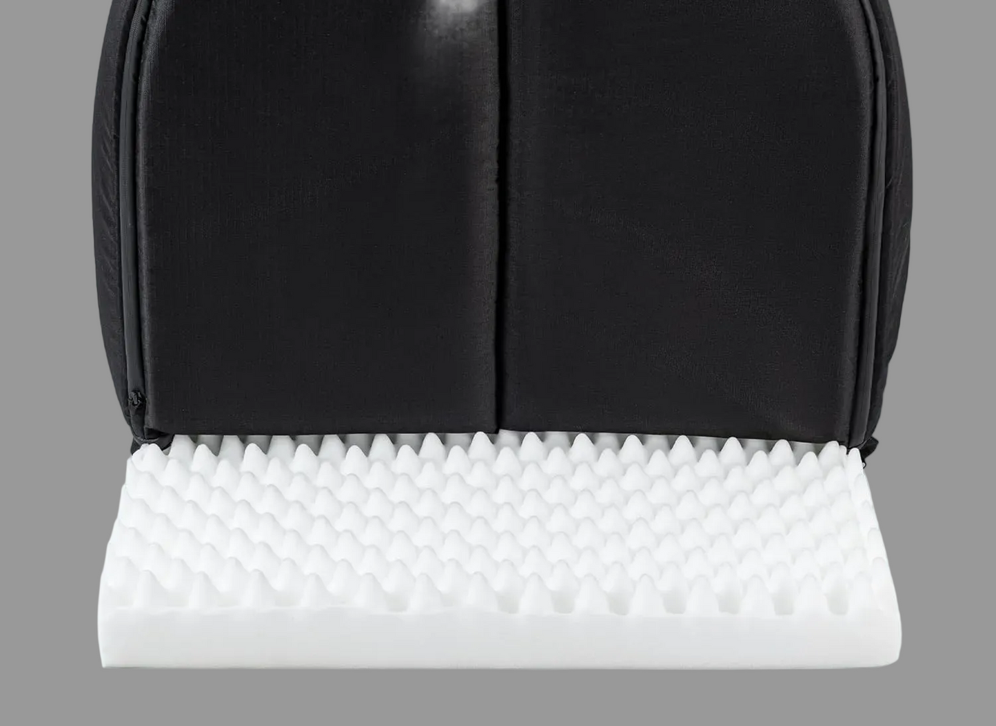 Orthopedic Waterproof Dog Cave Bed with Porch - Large