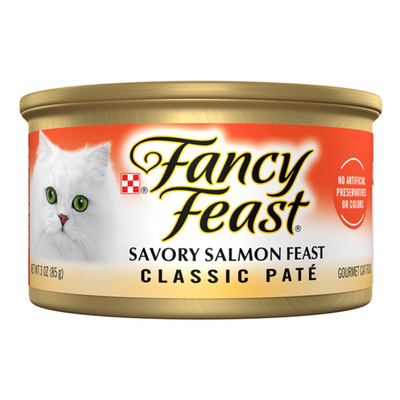 Fancy Feast Classic Salmon Pate 24X85g
