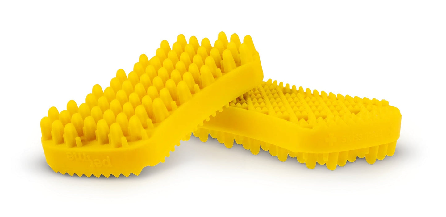 Pet and Me Brush Yellow Medium To Large Dog Short Hair - Free Shipping