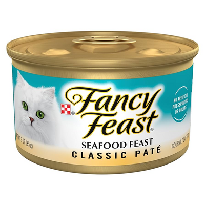 Fancy Feast Classic Ocean White Fish Pate 24x85g