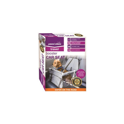 Pet Car Booster Seat Puppy Cat Dog Auto Carrier Travel Protector Grey