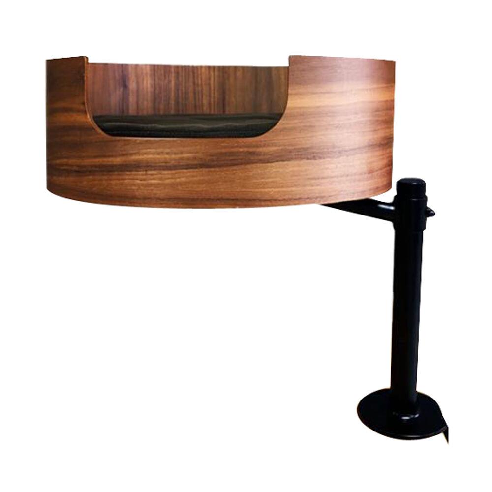 Desk Nest Cat Bed - The Purrfect Cat Bed For Your Desk - Walnut