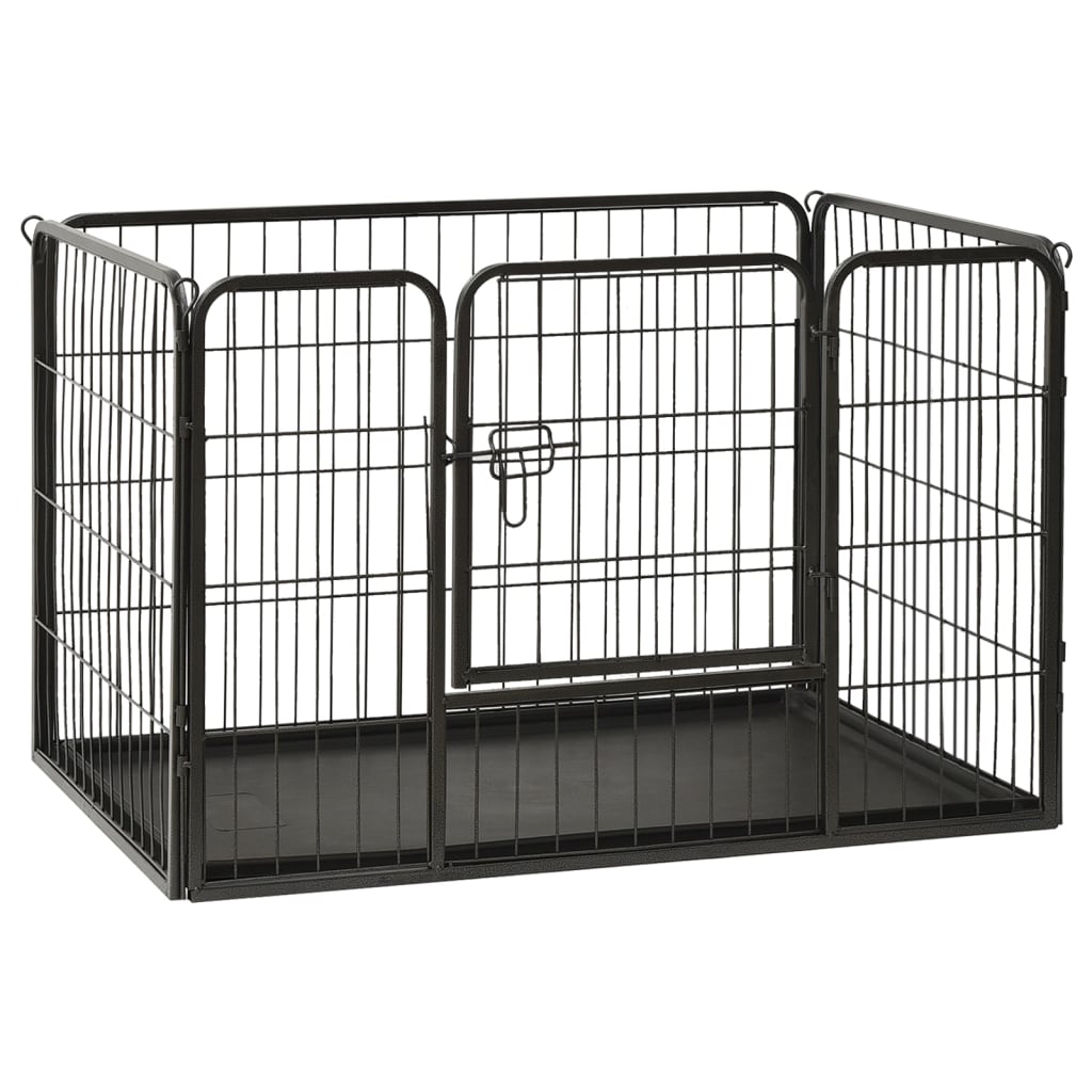 Andala Pets Puppy Playpen Steel 91.5x59x61cm