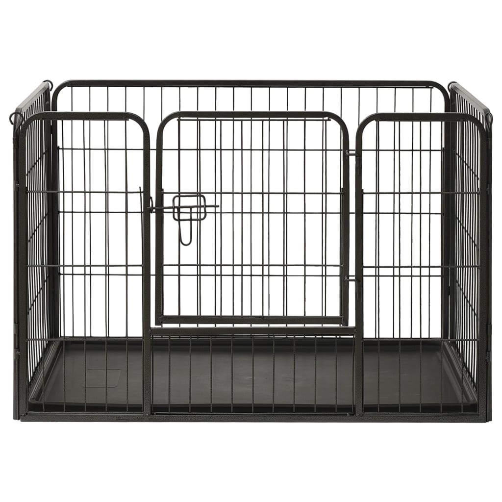 Andala Pets Puppy Playpen Steel 91.5x59x61cm