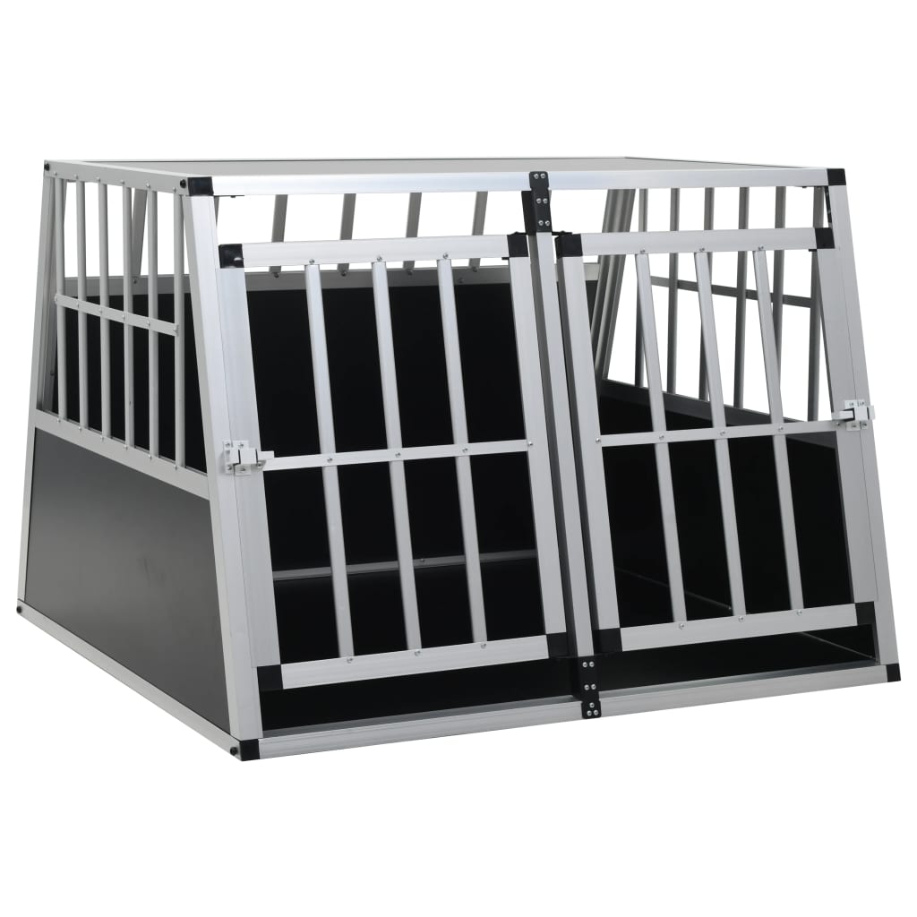 Andala Pets Dog Cage with Double Door 94x88x69 cm