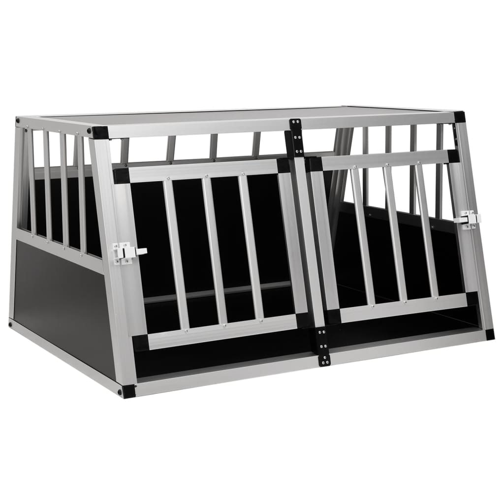Andala Pets Dog Cage with Double Door 89x69x50 cm