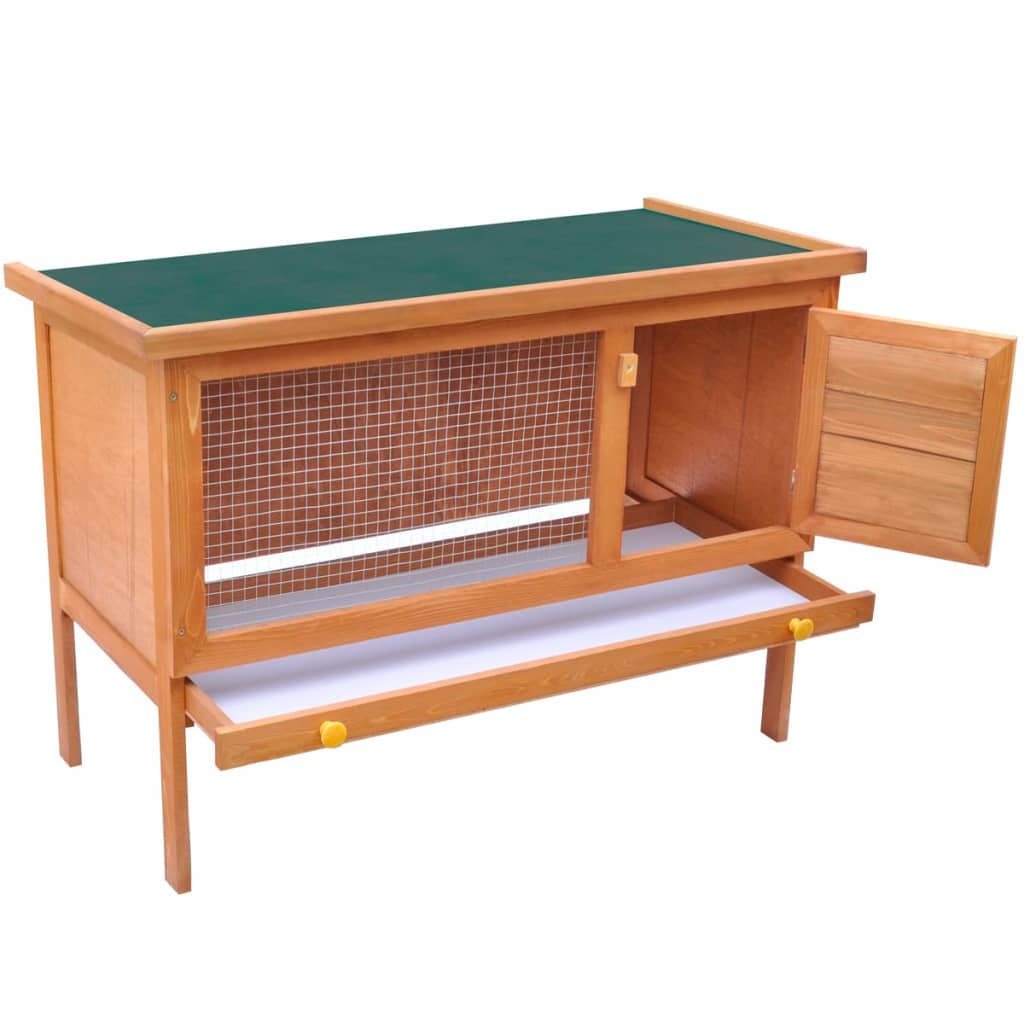 Outdoor Rabbit Hutch 1 Layer