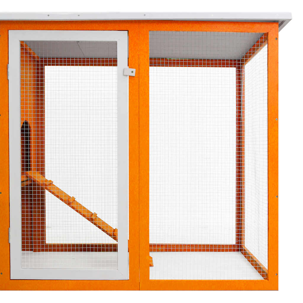 Outdoor Chicken Coop Hen House With 1 Egg Cage Wood