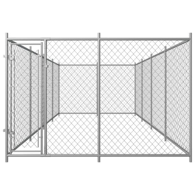 Outdoor Dog Kennel 7.6x3.8x1.9 m