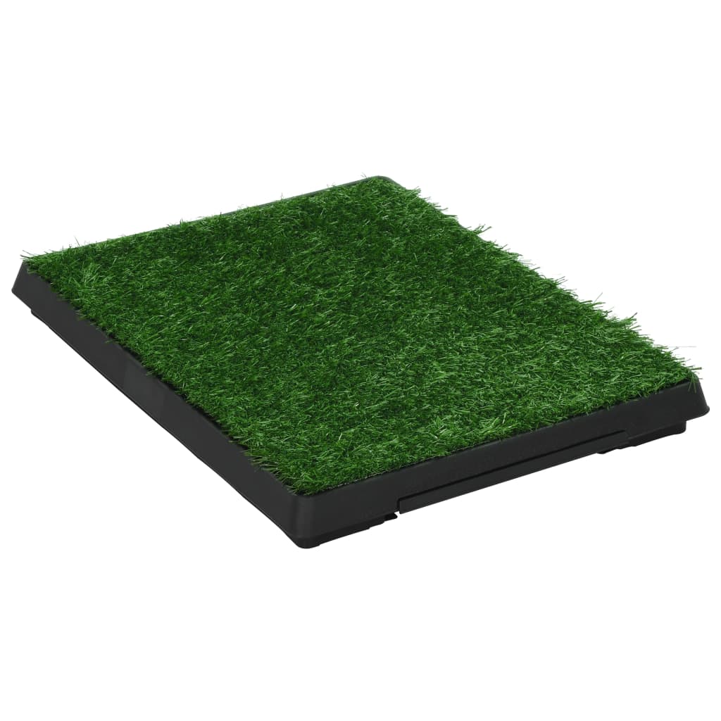 Andala Pets Pet Toilet with Tray & Faux Turf 63x50x7 cm