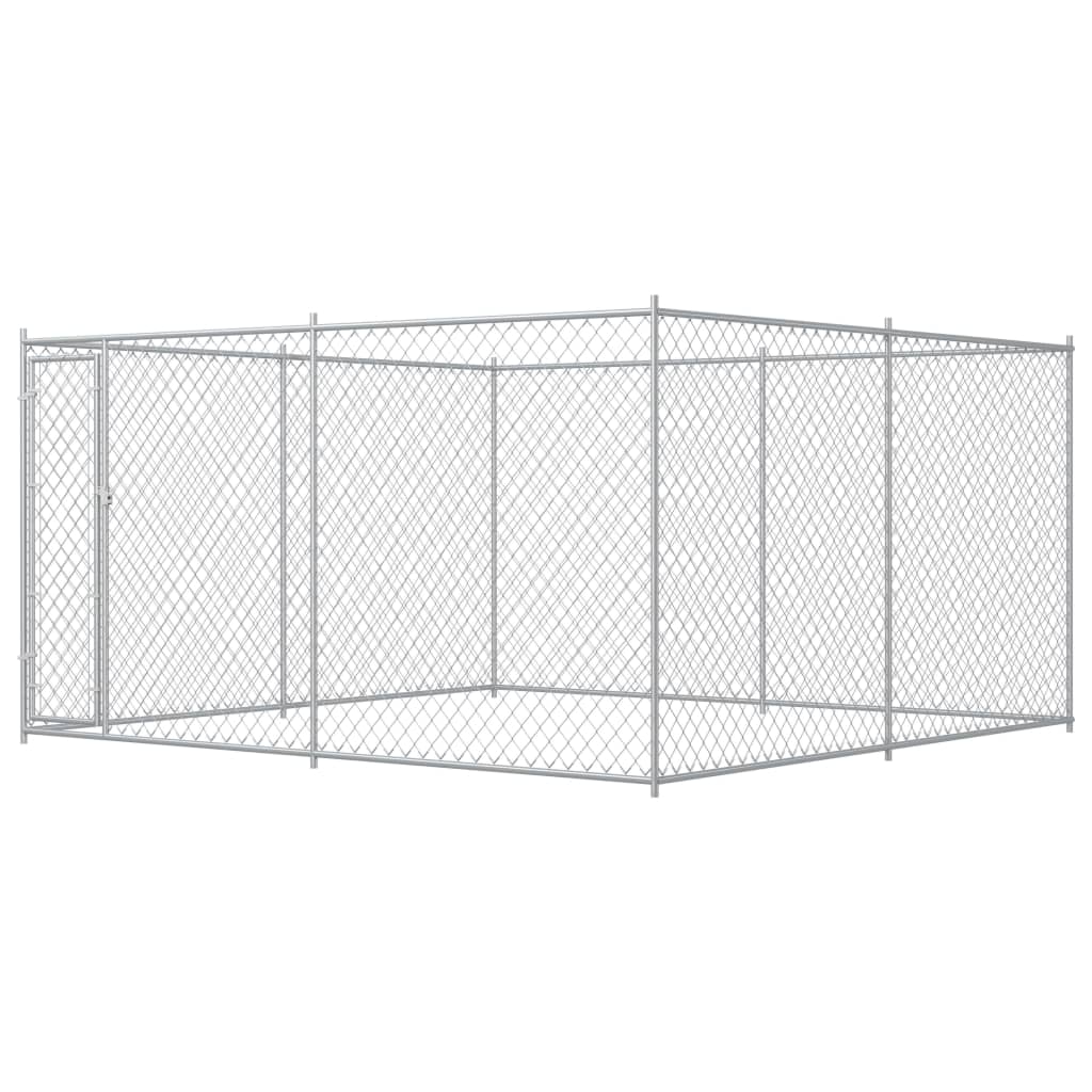 Andala Pets Outdoor Dog Kennel 383x383x185 cm