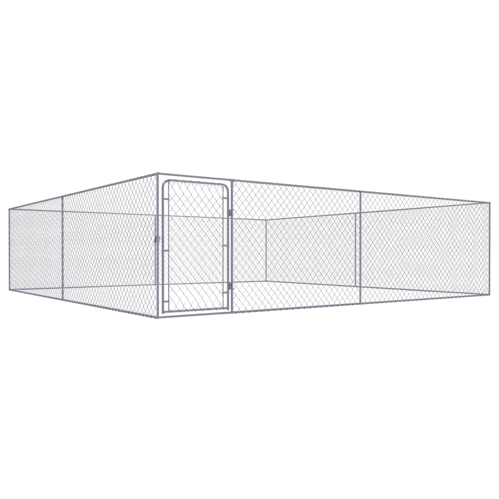 Outdoor Dog Kennel 4x4x1 m