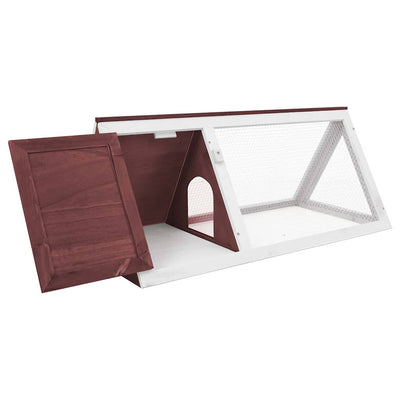 Animal Rabbit Cage Brown Wood