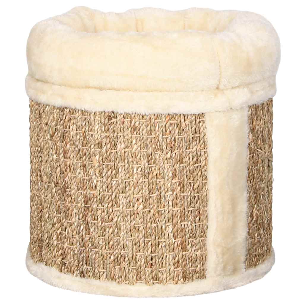 Cat House With Luxury Cushion 33cm Seagrass