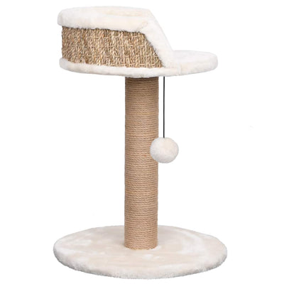 Cat Tree With Scratching Post 49cm Seagrass