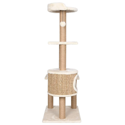 Cat Tree With Scratching Post 123cm Seagrass