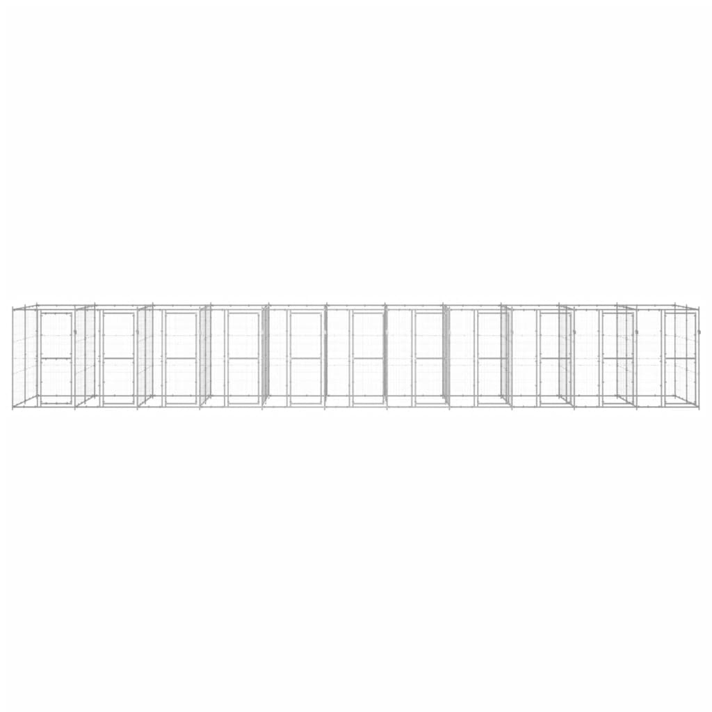 Outdoor Dog Kennel 26.62 m