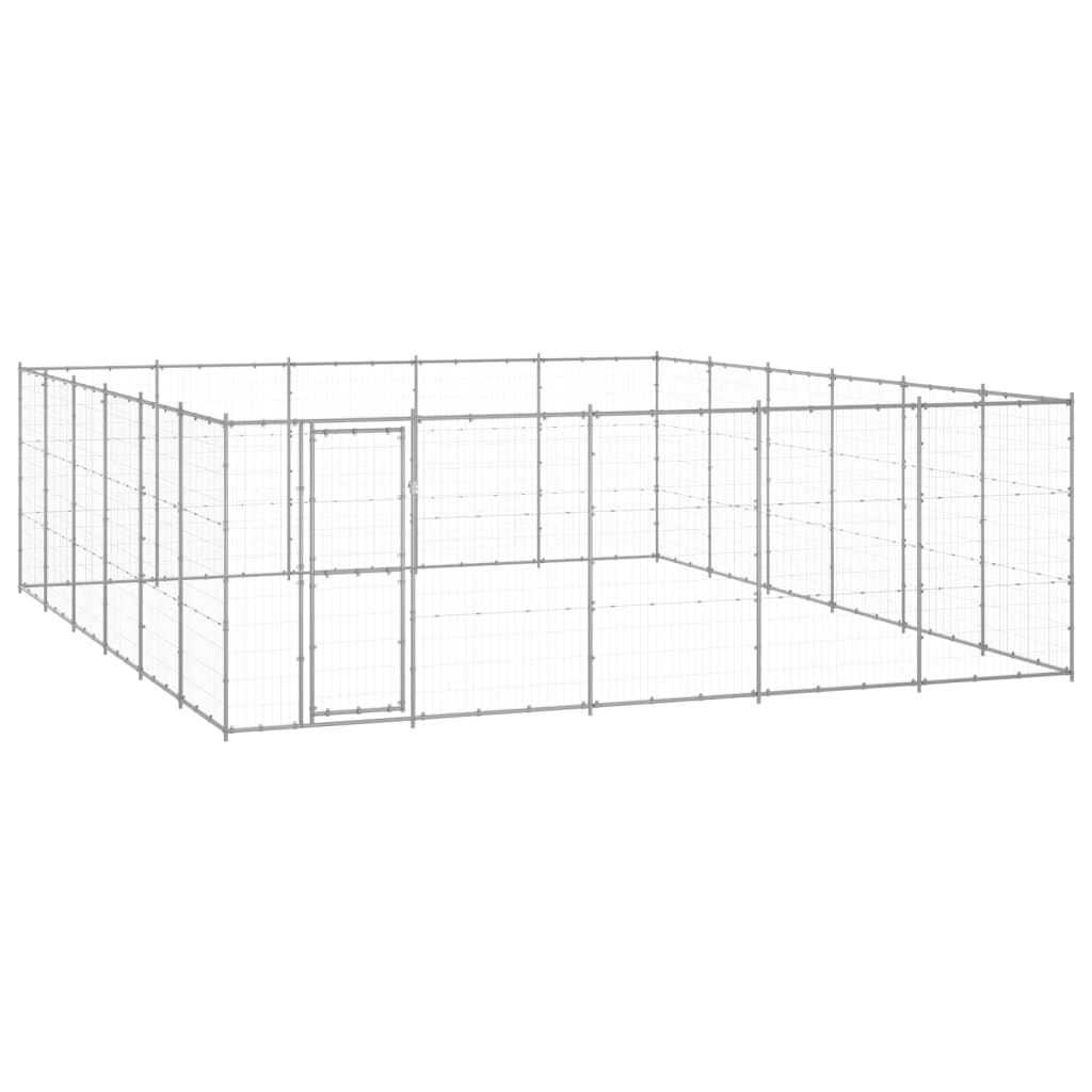 Andala Pets Outdoor Dog Kennel Galvanised Steel 36.3 m