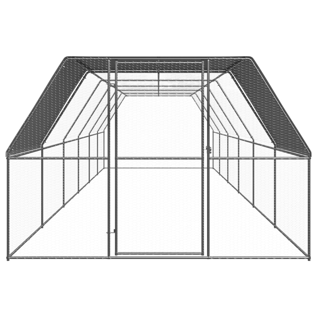 Outdoor Chicken Cage 3x12x2 m