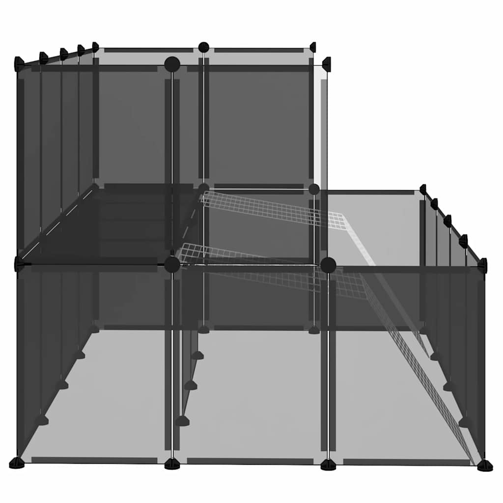 Small Animal Cage Black 143X107X93cm And