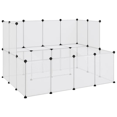 Small Animal Cage Transparent 143x107x93 cm