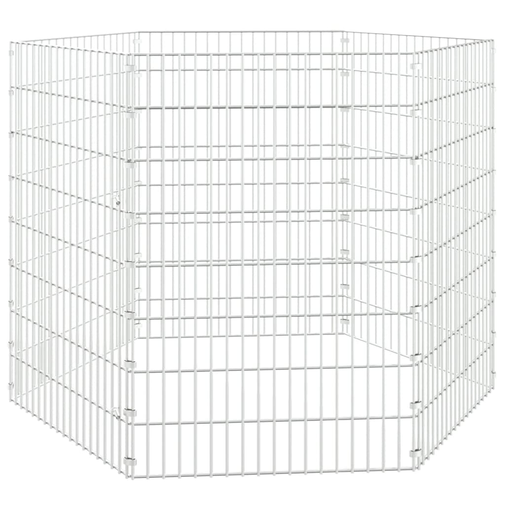 Free Range Animal Enclosure 6-Panel 54x80 cm