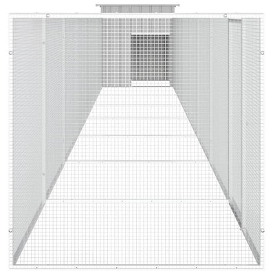 Chicken Coop Grey 800X91X100cm