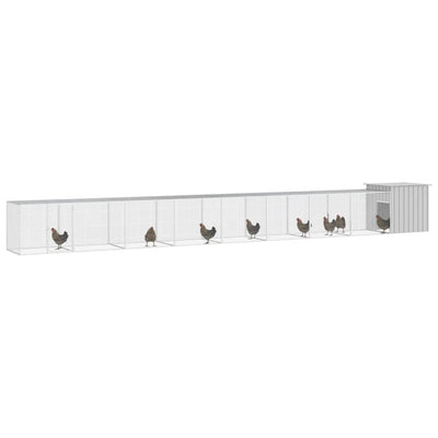 Chicken Cage Grey 900x91x100 cm