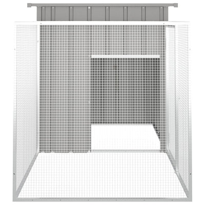 Rabbit Cage Grey 200X91X100cm
