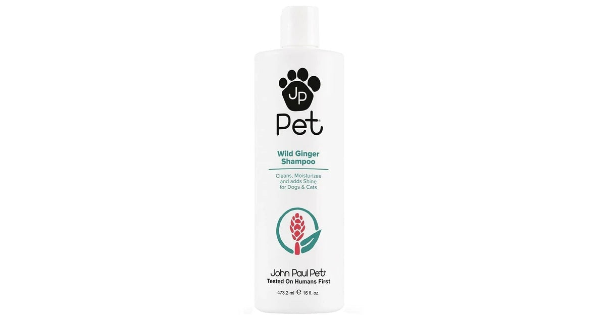 John Paul Pet Wild Ginger Shampoo 473ml - Free Shipping
