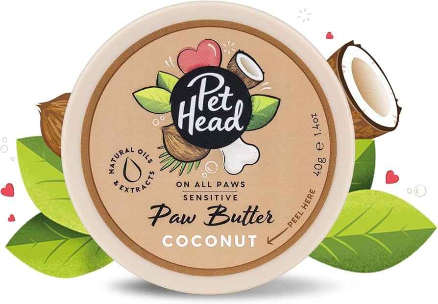 Pet Head On All Paws Coconut Paw Butter 40G - Free Shipping
