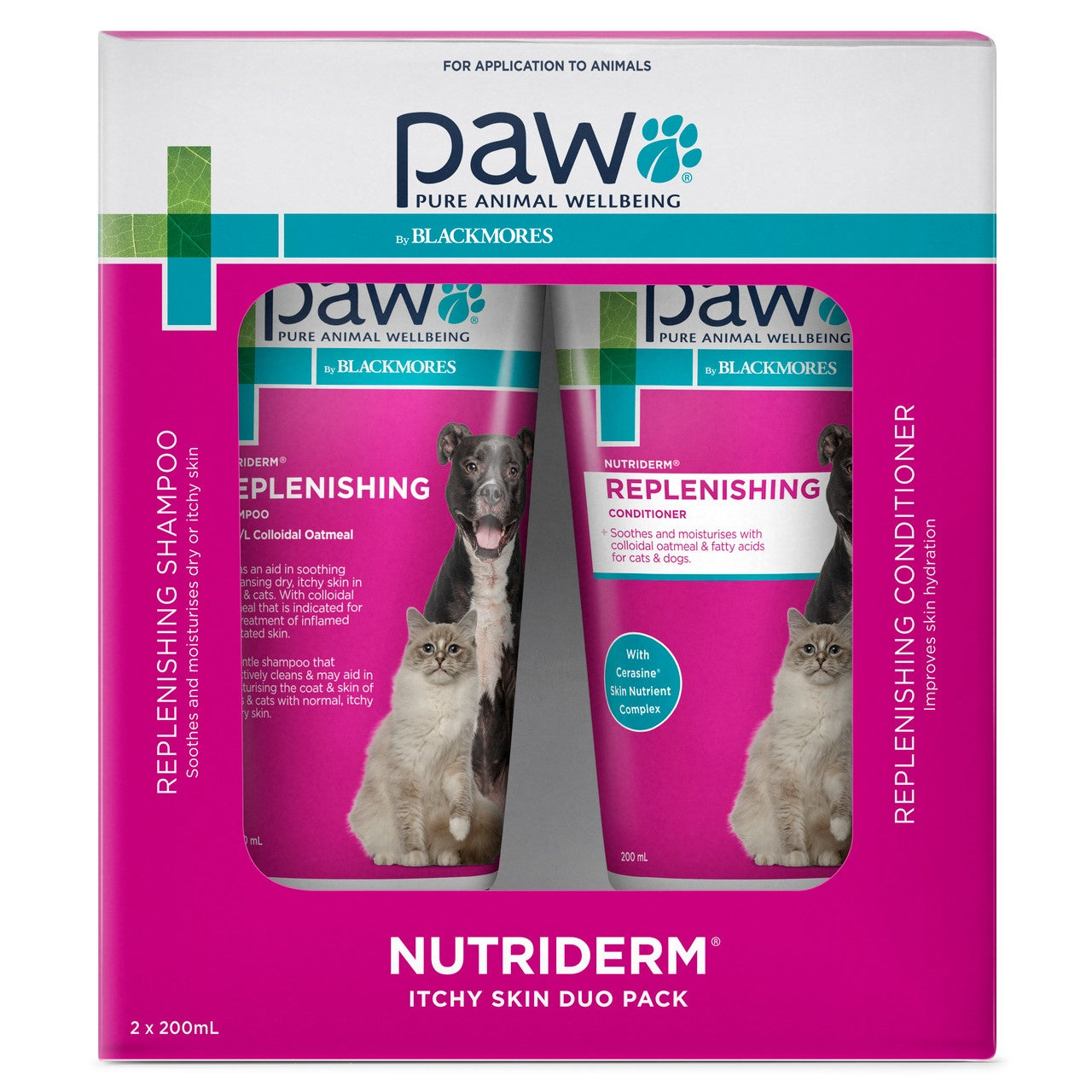 Paw Nutriderm Duo Pack (Itchy Skin) - Free Shipping