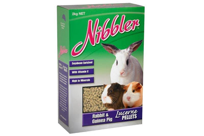 Nibbler Rabbit & Guinea Pig Lucerne Pellets 2kg