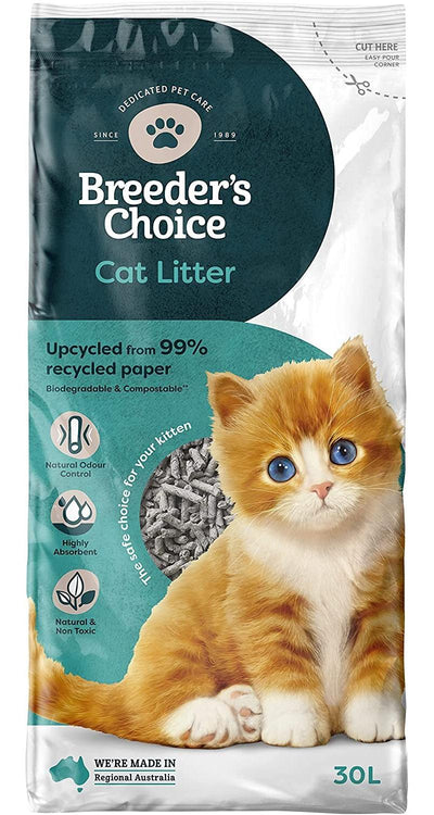 Breeders Choice Cat Litter - 30L
