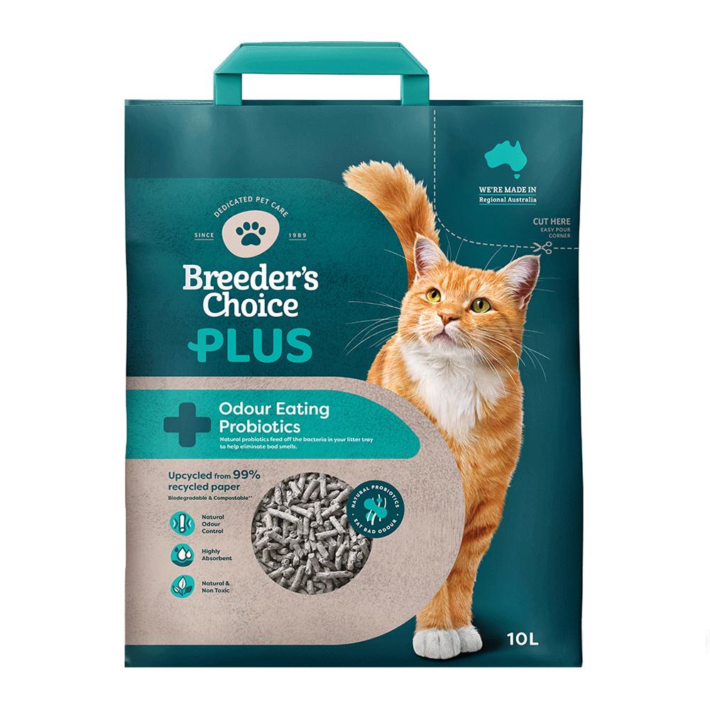 Breeders Choice Plus Probiotic Litter 10L