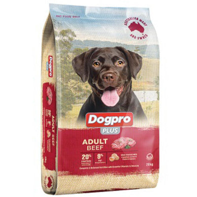 Dogpro Plus Adult Beef Dry Dog Food 20kg