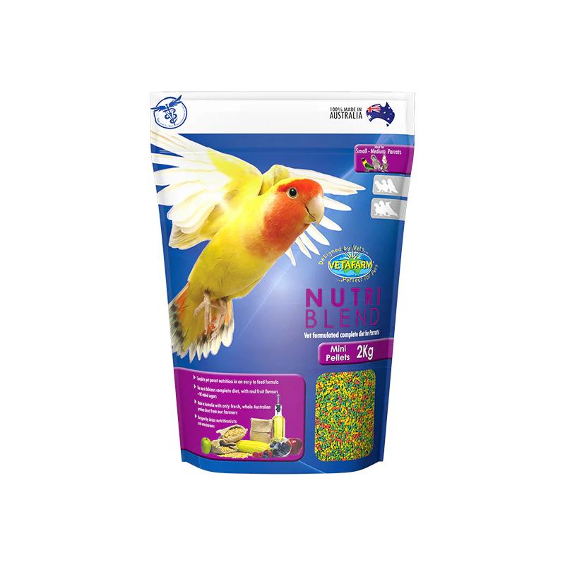 Vetafarm Nutriblend Pellets Mini 2kg