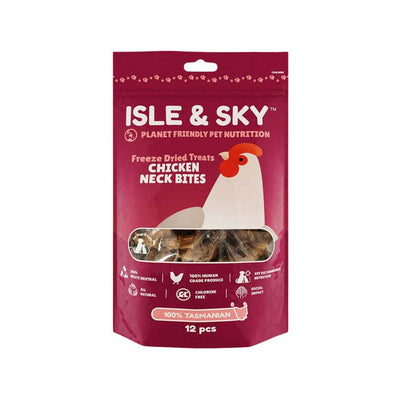 Isle And Sky Chicken Neck Bites Small 12Pcs